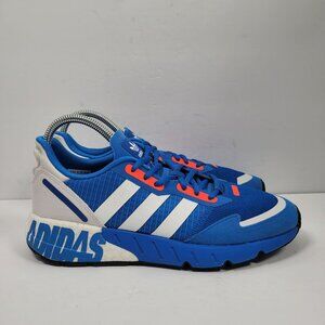 Adidas ZX 1K Boost Blue White Orange Men's Running Shoes H68720 US Size 7.5